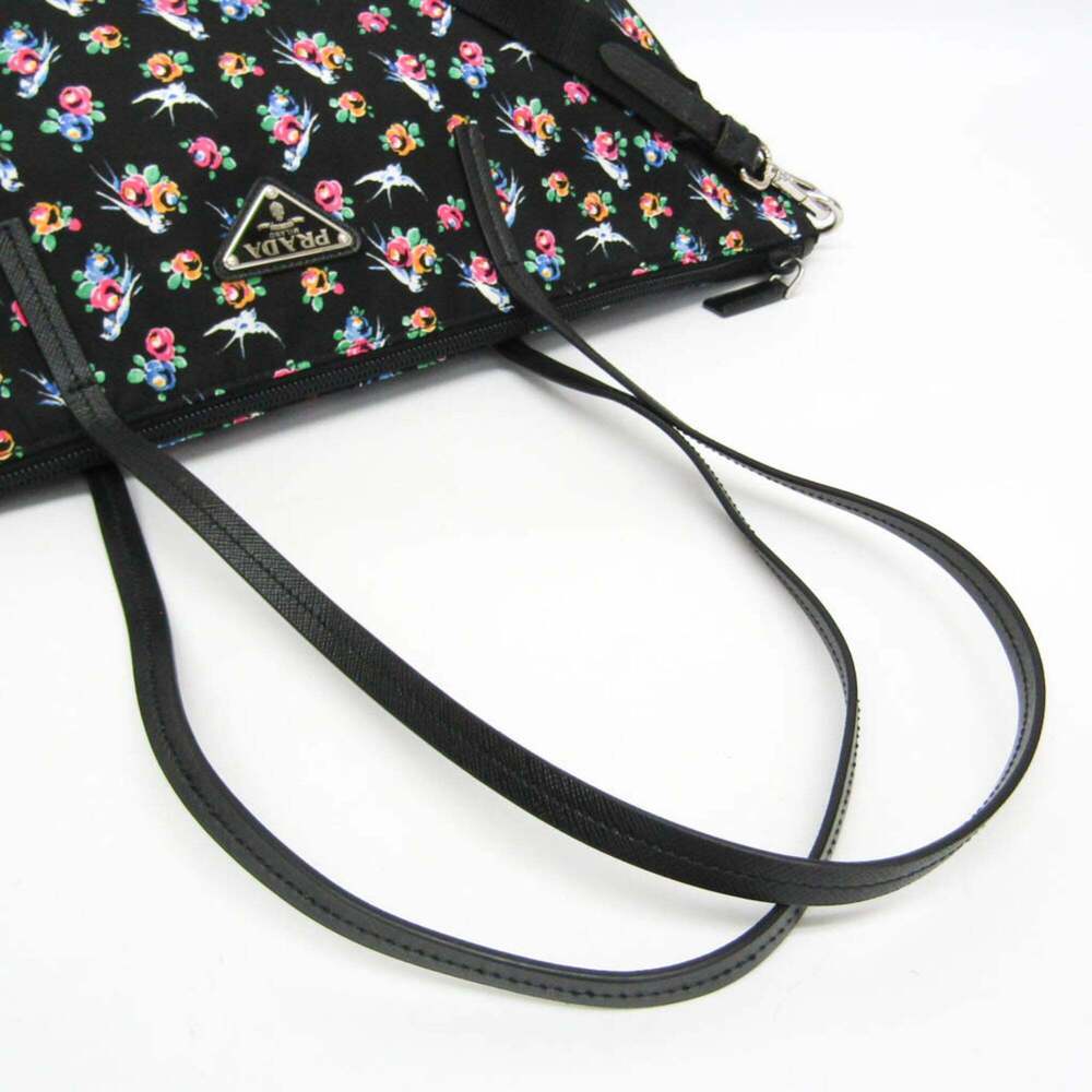 PRADA Black Leather Shoulder Bag - Picture 8 of 12